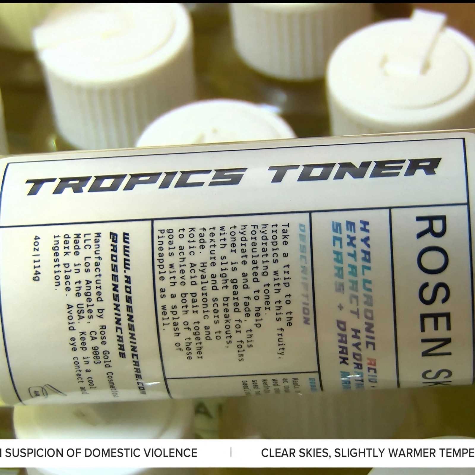Coverage of ROSEN Skincare's path from a UCLA dorm room to national distribution.